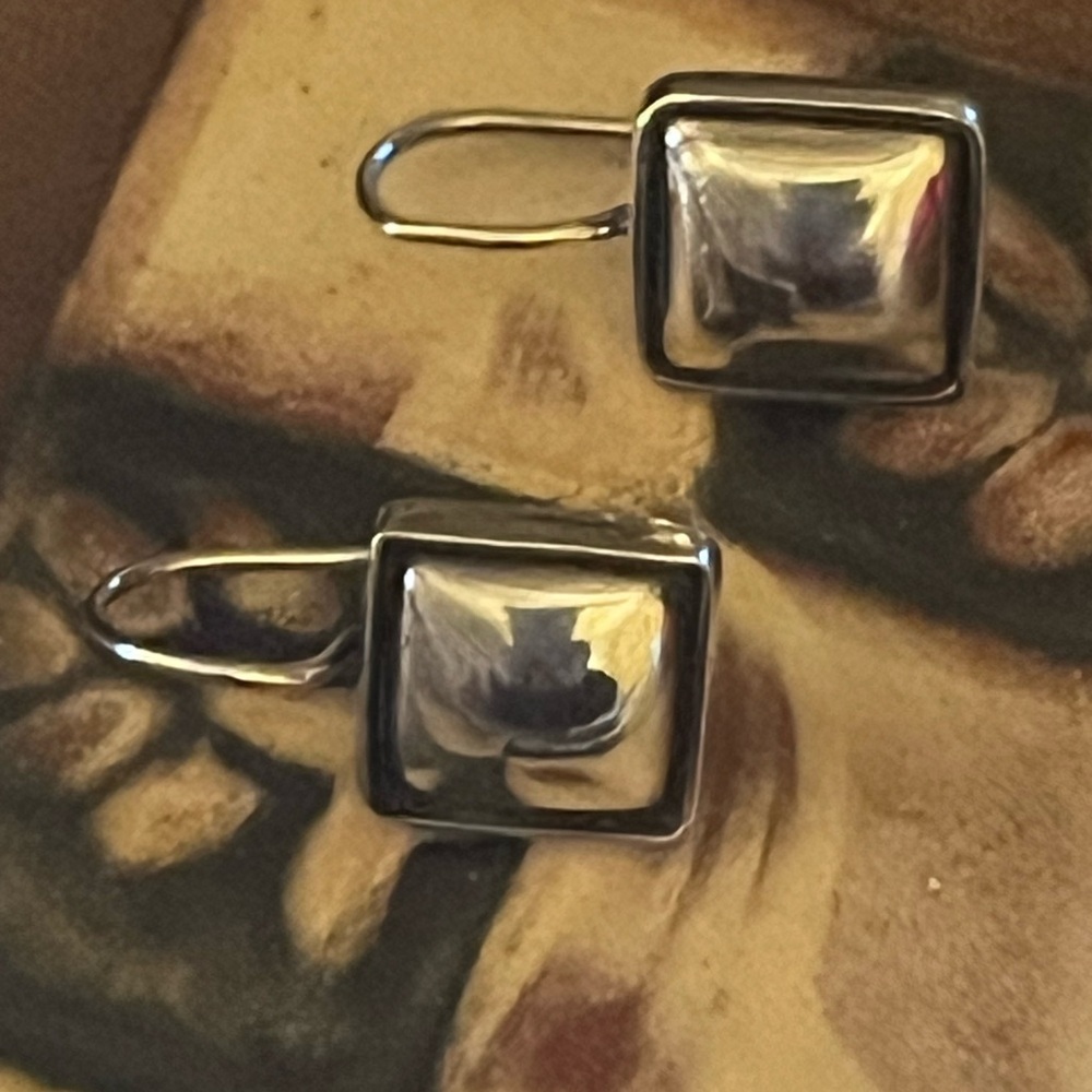 Silpada Square Chic Drop Earrings - Picture 5 of 8